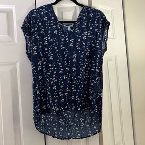EUC Draper James Floral Top